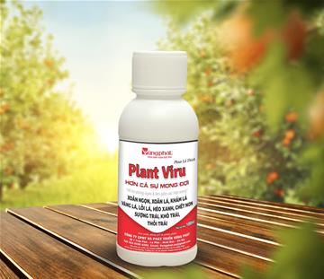 PLAN VIRU, Phòng ngừa xoăn ngọn, vàng lá, xoăn lá,...